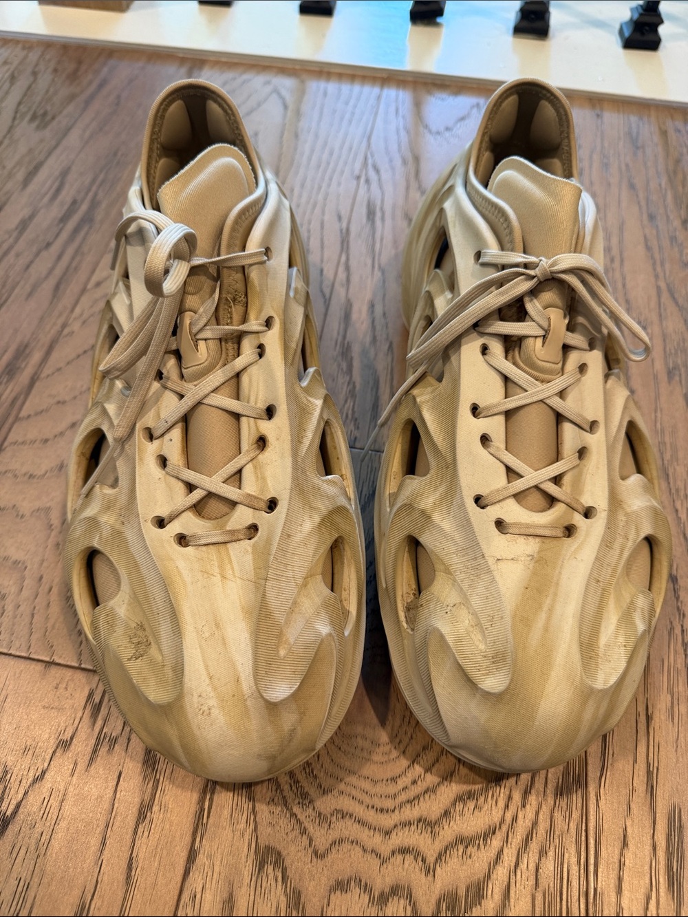 adidas Men's Sand/Tan Sculptural Vented Sneakers